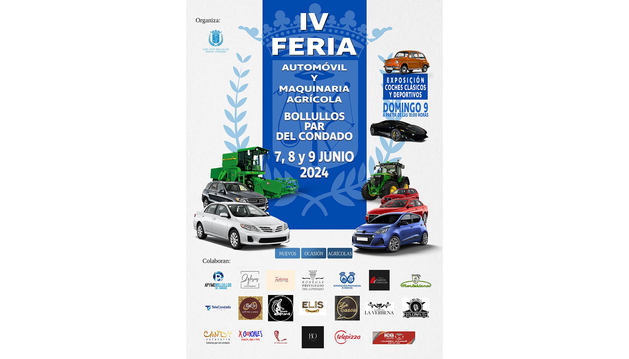 IV FERIA DEL AUTOMÓVIL Y MAQUINARIA AGRÍCOLA