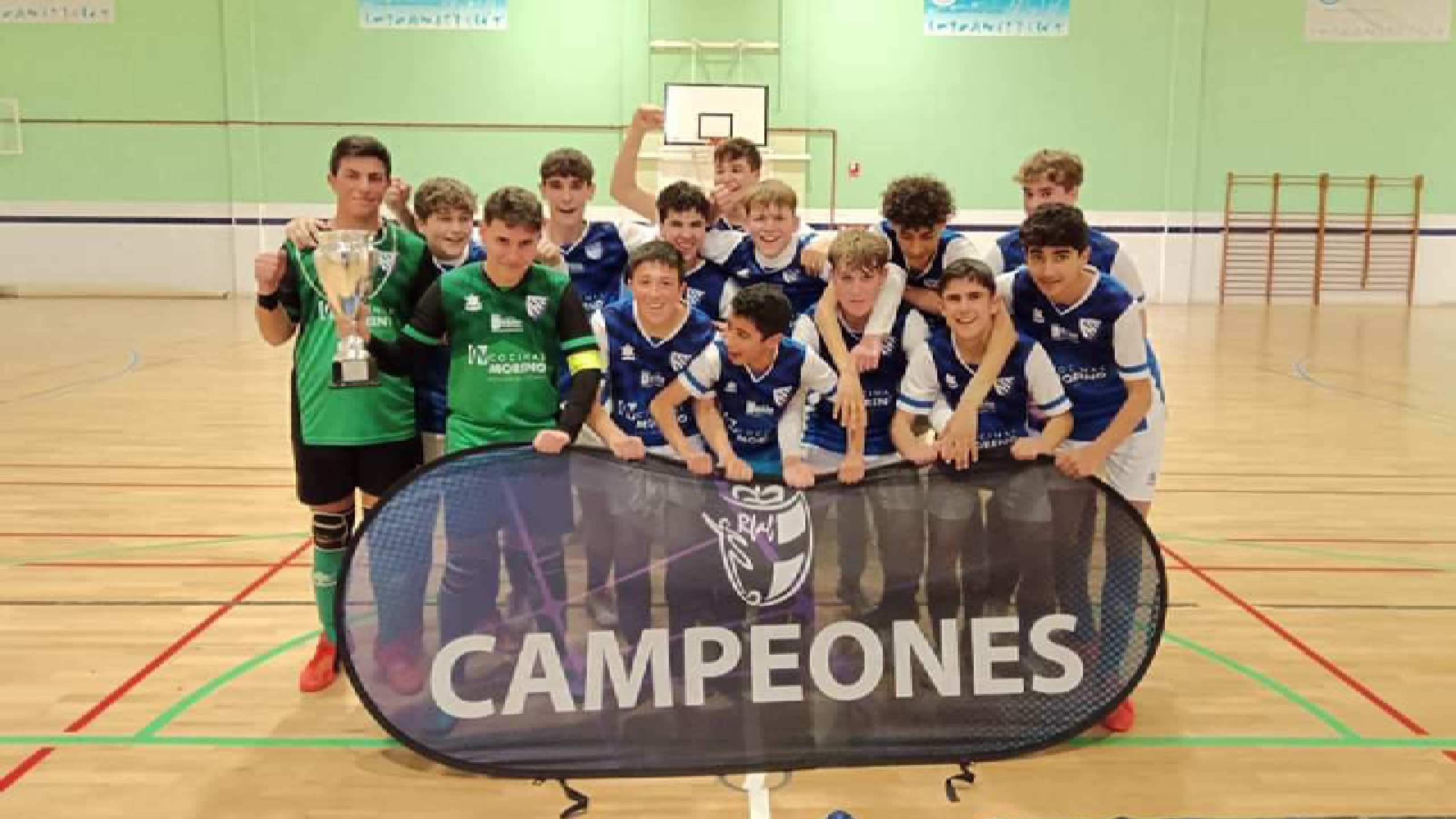 BOLLULLOS FUTSAL CADETE SE PROCLAMA CAMPEÓN DE LA COPA HUELVA