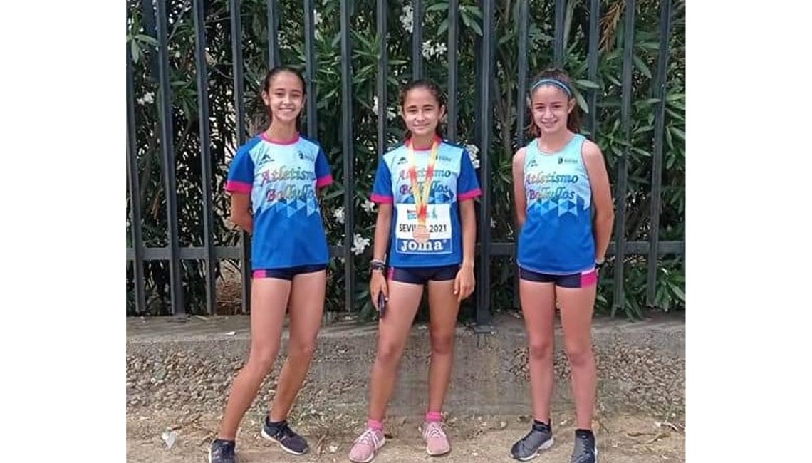 HISTÓRICO RESULTADO DEL EQUIPO DE ATLETISMO DE BOLLULLOS EN EL CAMPEONATO DE ESPAÑA SUB14