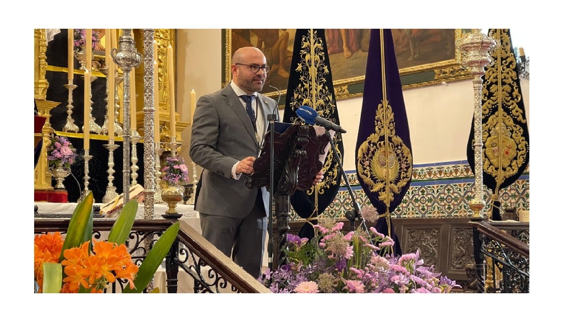 JAVIER JIMÉNEZ RODRÍGUEZ OFRECE UN MAGNÍFICO PREGÓN DE SEMANA SANTA