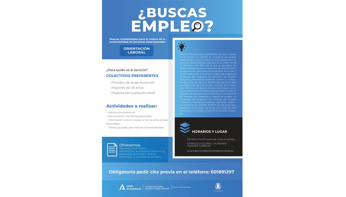 SERVICIO DE ORIENTACIÓN LABORAL – SEGUIMIENTO A JUNIO DE 2023