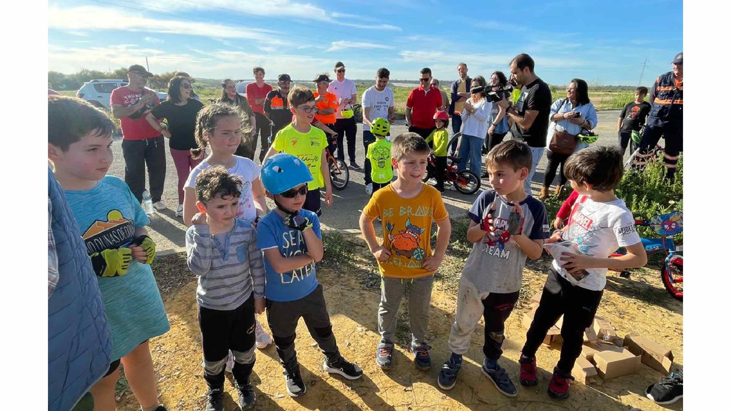 COMIENZAN LOS XLV CAMPEONATOS ESCOLARES DE CICLISMO