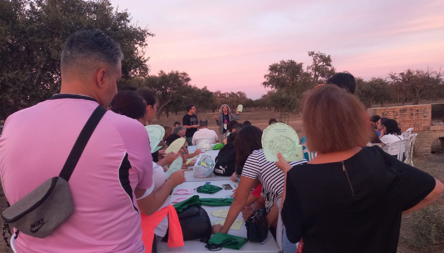 EL TALLER DE ASTRONOMÍA CONECTÓ CON LA NATURALEZA Y LAS ESTRELLAS