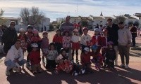 200 NIÑOS Y NIÑAS DISFRUTARON DE LA GYMKANA NAVIDEÑA DE PATINAJE