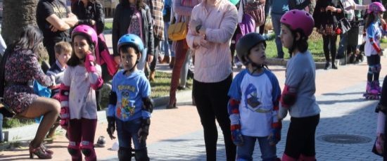 ÉXITO DE LA GYMKANA DE PATINAJE CELEBRADA EL DOMINGO