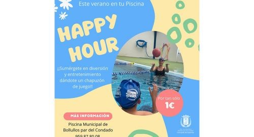 HAPPY HOUR EN LA PISCINA MUNICIPAL