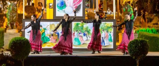 EL GRUPO DE MARIOLA DOMÍNGUEZ LLENÓ EL PARQUE DE SONES Y REQUIEBROS FLAMENCOS