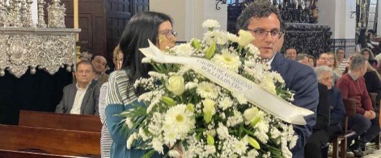 OFRENDA FLORAL A LA VIRGEN DE LOS DOLORES EN SU FUNCIÓN PRINCIPAL