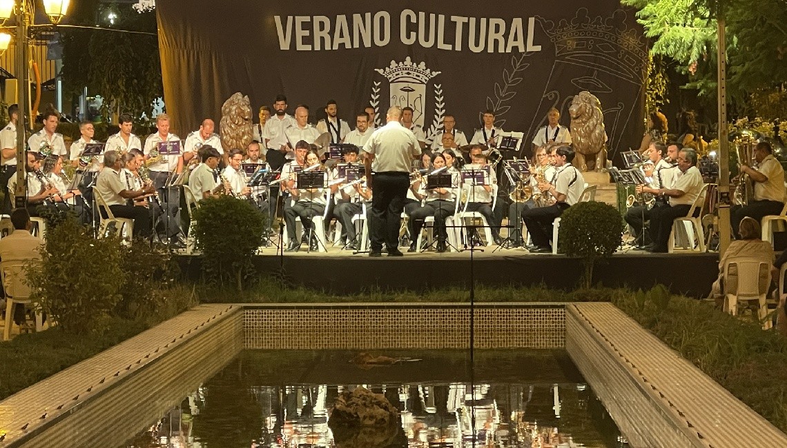 LA BANDA VIRGEN DE LAS MERCEDES CERRÓ ANOCHE EL CICLO DE CONCIERTOS DE BANDAS