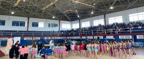 ÉXITO EN  LOS ENCUENTROS PROVINCIALES DE GIMNASIA RÍTMICA CELEBRADOS EN  BOLLULLOS