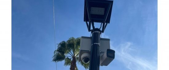 LA NUEVA CÁMARA DE VIDEO VIGILANCIA EN LA PLAZA DEL PENSIONISTA REFUERZA LA SEGURIDAD