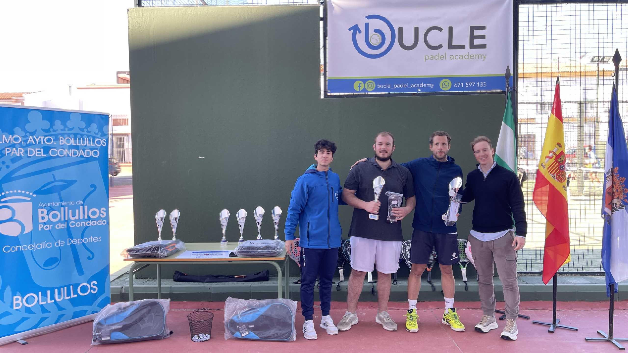 BOLLULLOS ACOGE EL I TORNEO BENÉFICO BUCLE PADEL ACADEMY