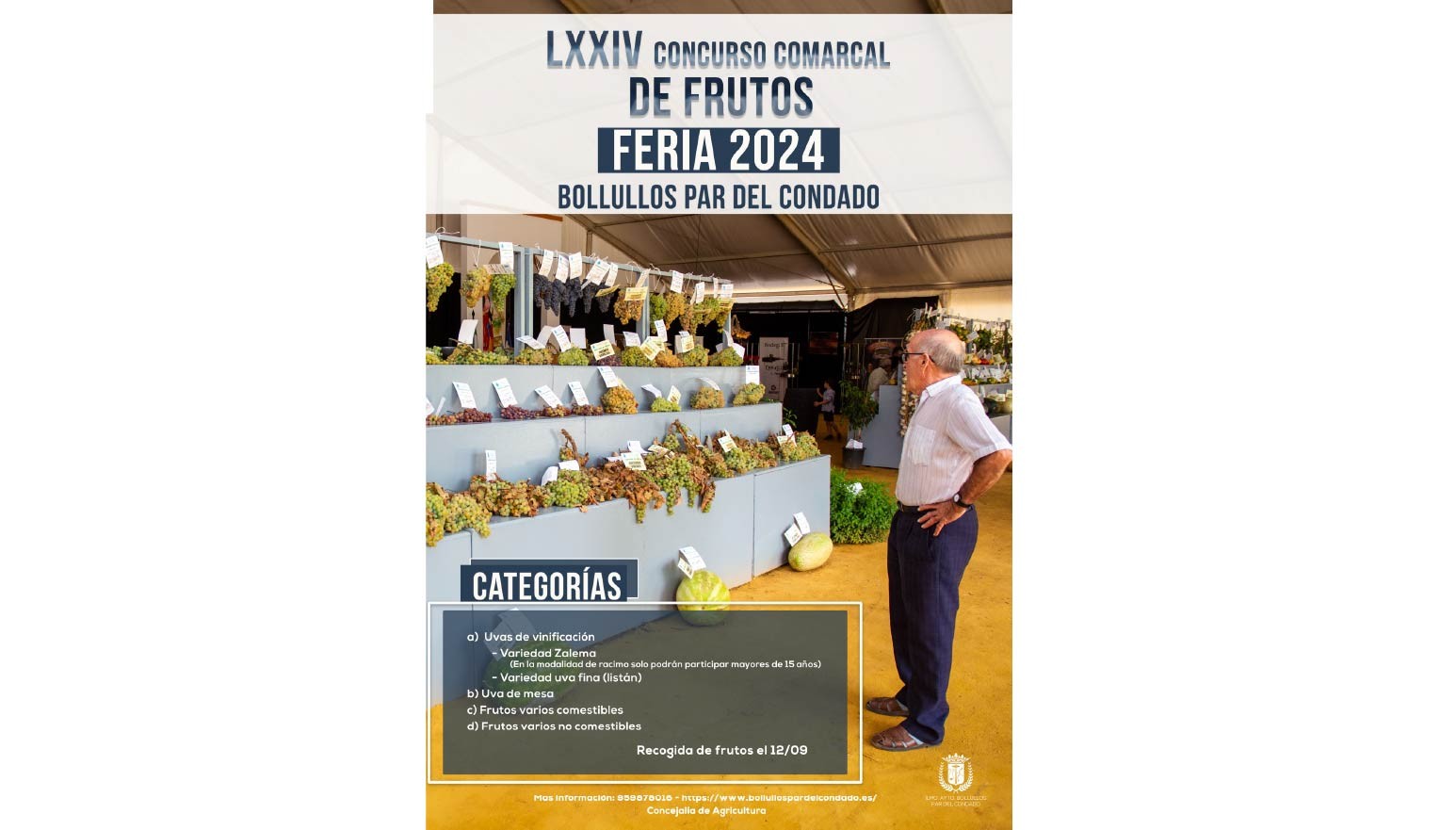 LXXIV CONCURSO COMARCAL DE FRUTOS FERIA 2024