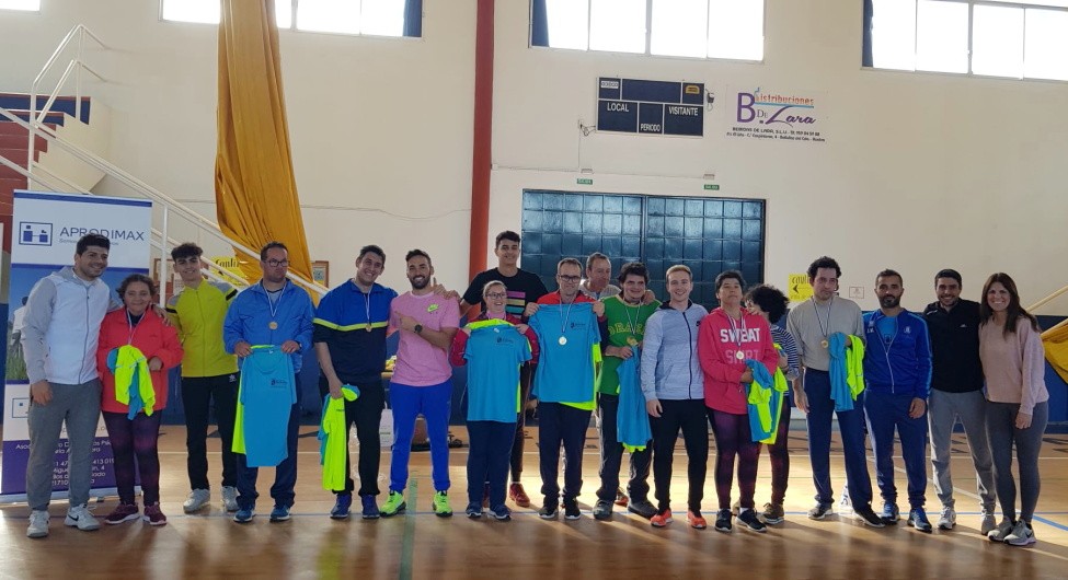 LA CONCEJALÍA DE DEPORTES Y APRODIMAX CELEBRAN EL I TORNEO DE BADMINTON INCLUSIVO