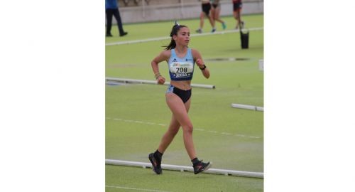 LA BOLLULLERA JIMENA ROCA JIMÉNEZ RÉCORD DE ANDALUCÍA DE MARCHA SUB-14