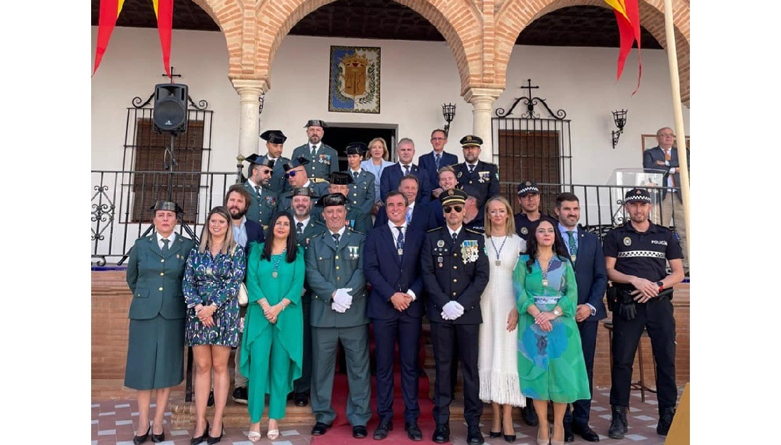 EL AYUNTAMIENTO DE BOLLULLOS Y LA GUARDIA CIVIL CELEBRÁN EL DÍA DEL PILAR EN LA LOCALIDAD