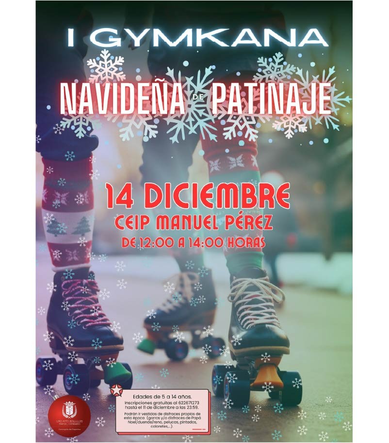 I GYMKANA DE PATINAJE NAVIDEÑA