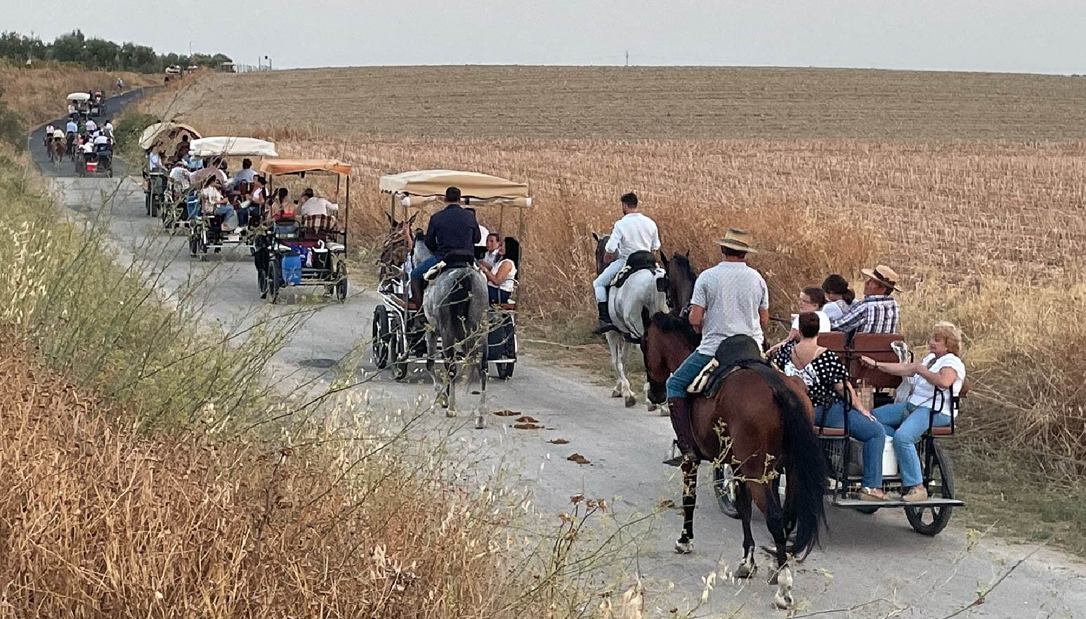 MÁS DE 300 PERSONAS DISFRUTARON DE LA IV RUTA ECUESTRE DE LA PRE- FERIA 2024