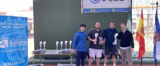 BOLLULLOS ACOGE EL I TORNEO BENÉFICO BUCLE PADEL ACADEMY