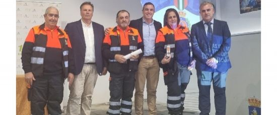 PROTECCIÓN CIVIL DE BOLLULLOS RECIBE LA MEDALLA AL MÉRITO DE LA JUNTA DE ANDALUCÍA