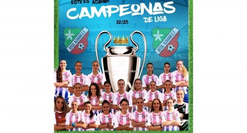 EL CLUB DE FÚTBOL FEMENINO ATLÉTICO AZAHAR CAMPEÓN DE LIGA