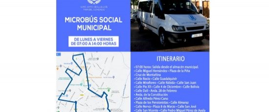 REANUDACIÓN DEL SERVICIO DE BUS SOCIAL MUNICIPAL