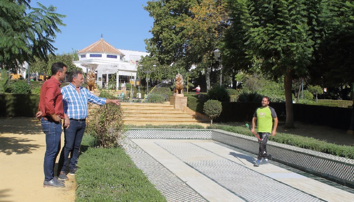 EL AYUNTAMIENTO TRABAJA EN LA RECUPERACIÓN DE LOS DOS ESTANQUES DEL PARQUE RAMOS MANTIS