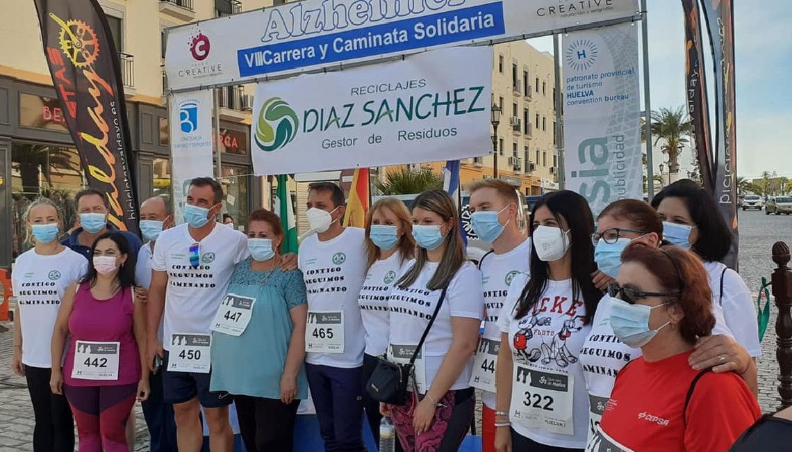 BOLLULLOS VOLVIÓ A MOSTRAR SU SOLIDARIDAD EN LA VIII CARRERA Y CAMINATA DEL ALZHEIMER.