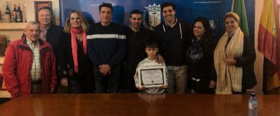 LUCAS ALMENDÁRIZ, CICLISTA BOLLULLERO CAMPEÓN DE HUELVA