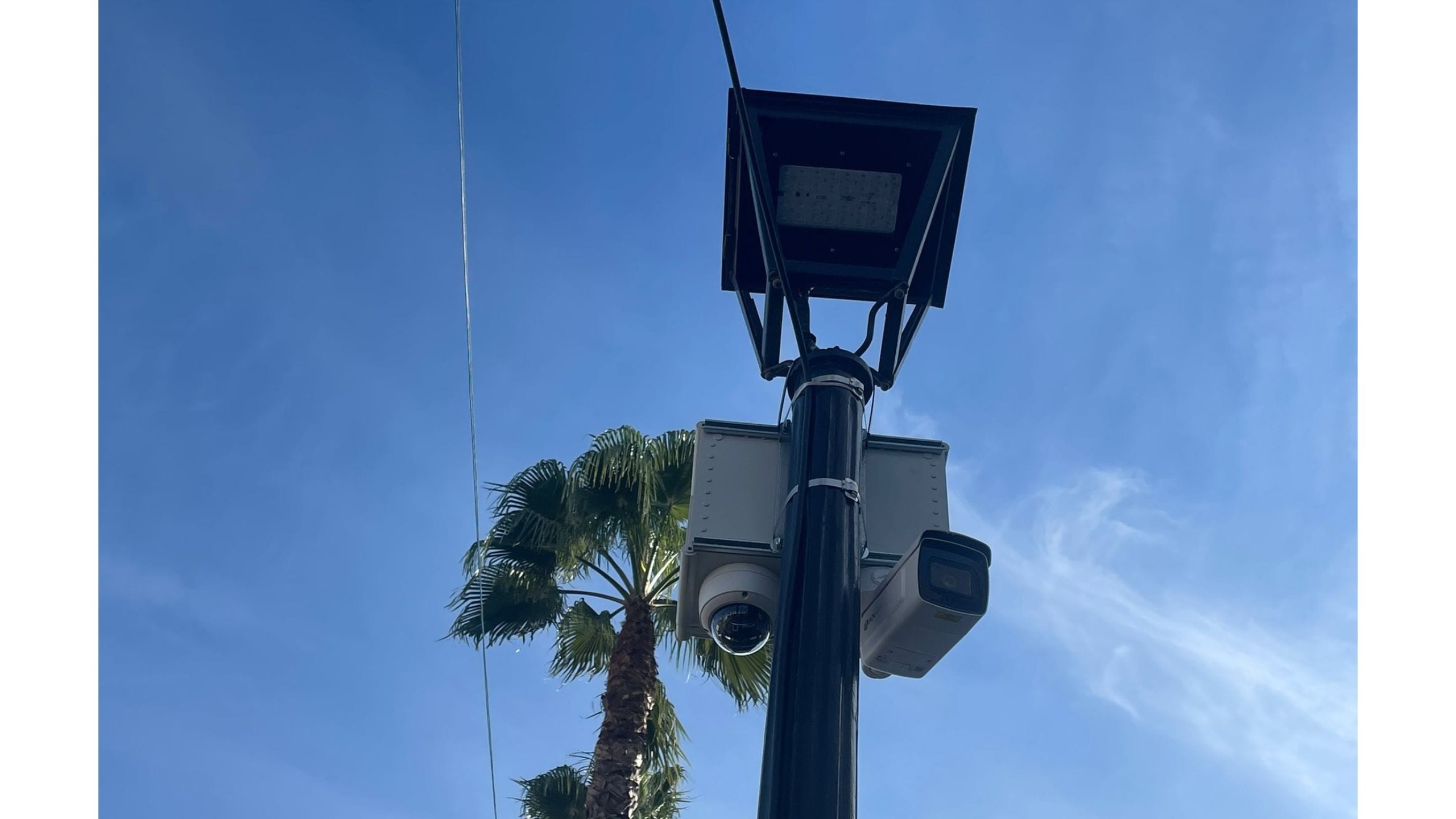 LA NUEVA CÁMARA DE VIDEO VIGILANCIA EN LA PLAZA DEL PENSIONISTA REFUERZA LA SEGURIDAD