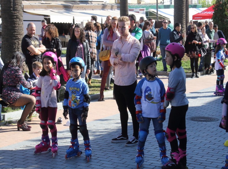 ÉXITO DE LA GYMKANA DE PATINAJE CELEBRADA EL DOMINGO