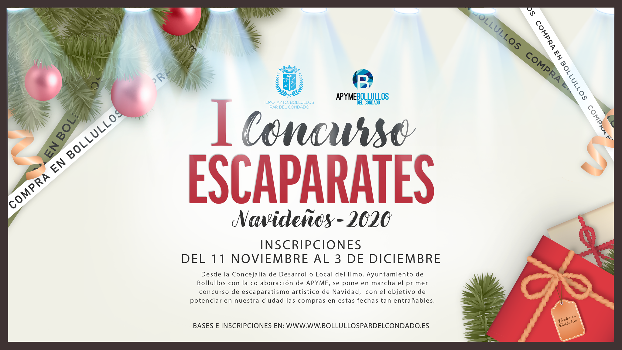 I CONCURSO DE ESCAPARATISMO ARTÍSTICO DE NAVIDAD