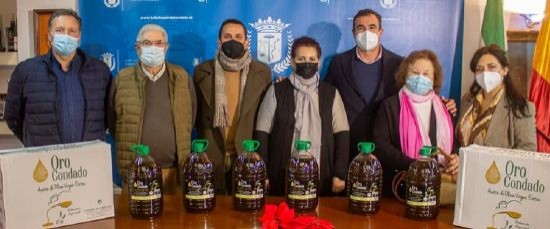 ENTREGA DE LOTES DE ACEITE A LAS ASOCIACIONES LOCALES