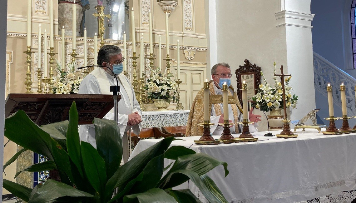 LA HERMANDAD DE Nª Sª DE LAS MERCEDES CELEBRÓ EL VIERNES UNA ORACIÓN POR LA PAZ EN UCRANIA