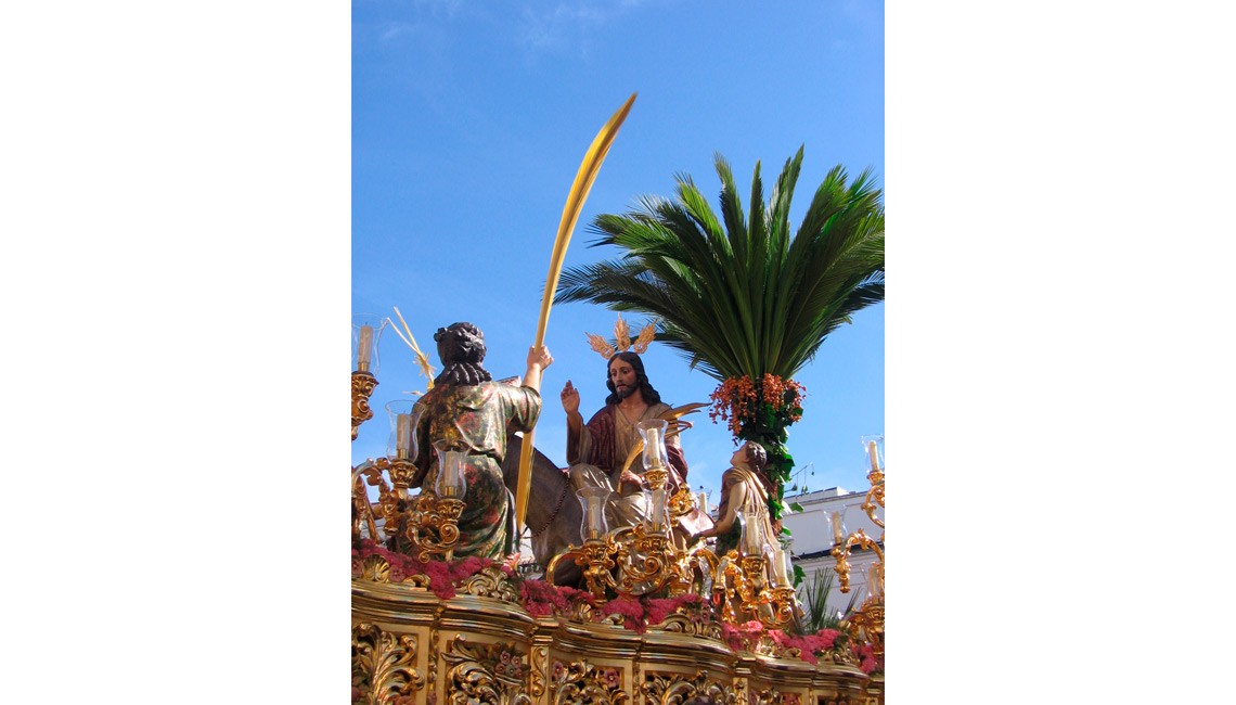 DOMINGO DE RAMOS Y “LA BORRIQUITA”: MÁS NIÑOS QUE NUNCA