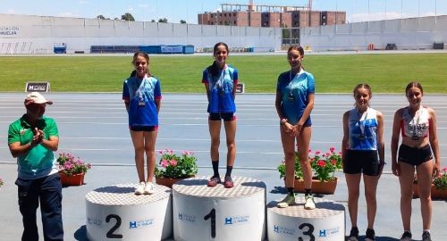 CAMPEONATO Y SUBCAMPEONATO EN ATLETISMO PARA DOS BOLLULLERAS