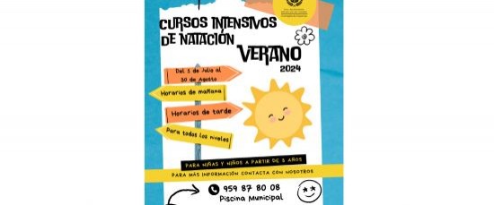 CURSOS INTENSIVOS DE NATACIÓN PARA NIÑOS. VERANO 2024