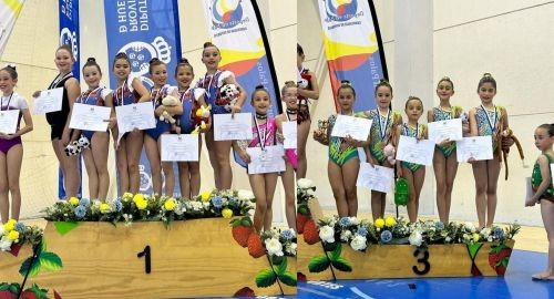 GIMNASTAS DE BOLLULLOS CAMPEONAS EN PALOS DE LA FRONTERA