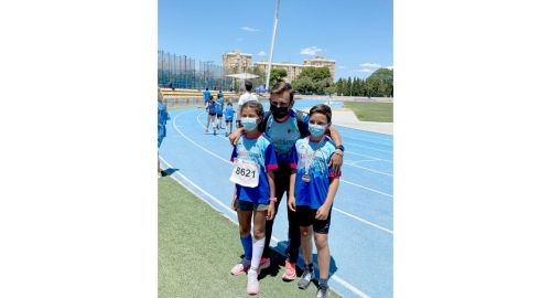 EL CLUB ATLETISMO BOLLULLOS CONSIGUE LA MEDALLA DE BRONCE EN EL CAMPEONATO ANDALUZ SUB 12 2021