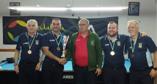 EL CLUB BILLAR BOLLULLOS FINALIZA LA TEMPORADA CON UN SUBCAMPEONATO ANDALUZ