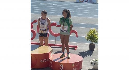 ELENA BARRAGÁN BRONCE EN JABALINA EN EL CAMPEONATO DE ESPAÑA SUB-16