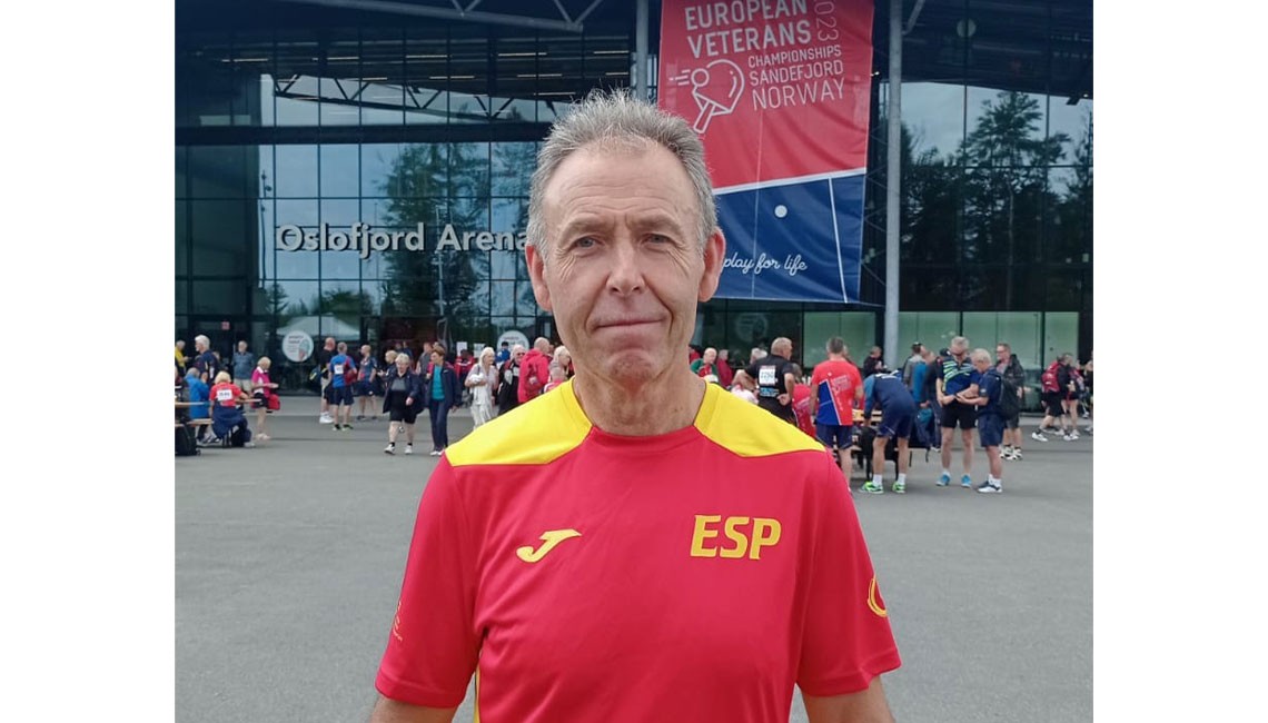 EL BOLLULLERO "DÍAZ CRUZ" EN EL CAMPEONATO DE EUROPA DE TENIS DE MESA DE VETERANOS