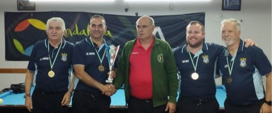 EL CLUB BILLAR BOLLULLOS FINALIZA LA TEMPORADA CON UN SUBCAMPEONATO ANDALUZ