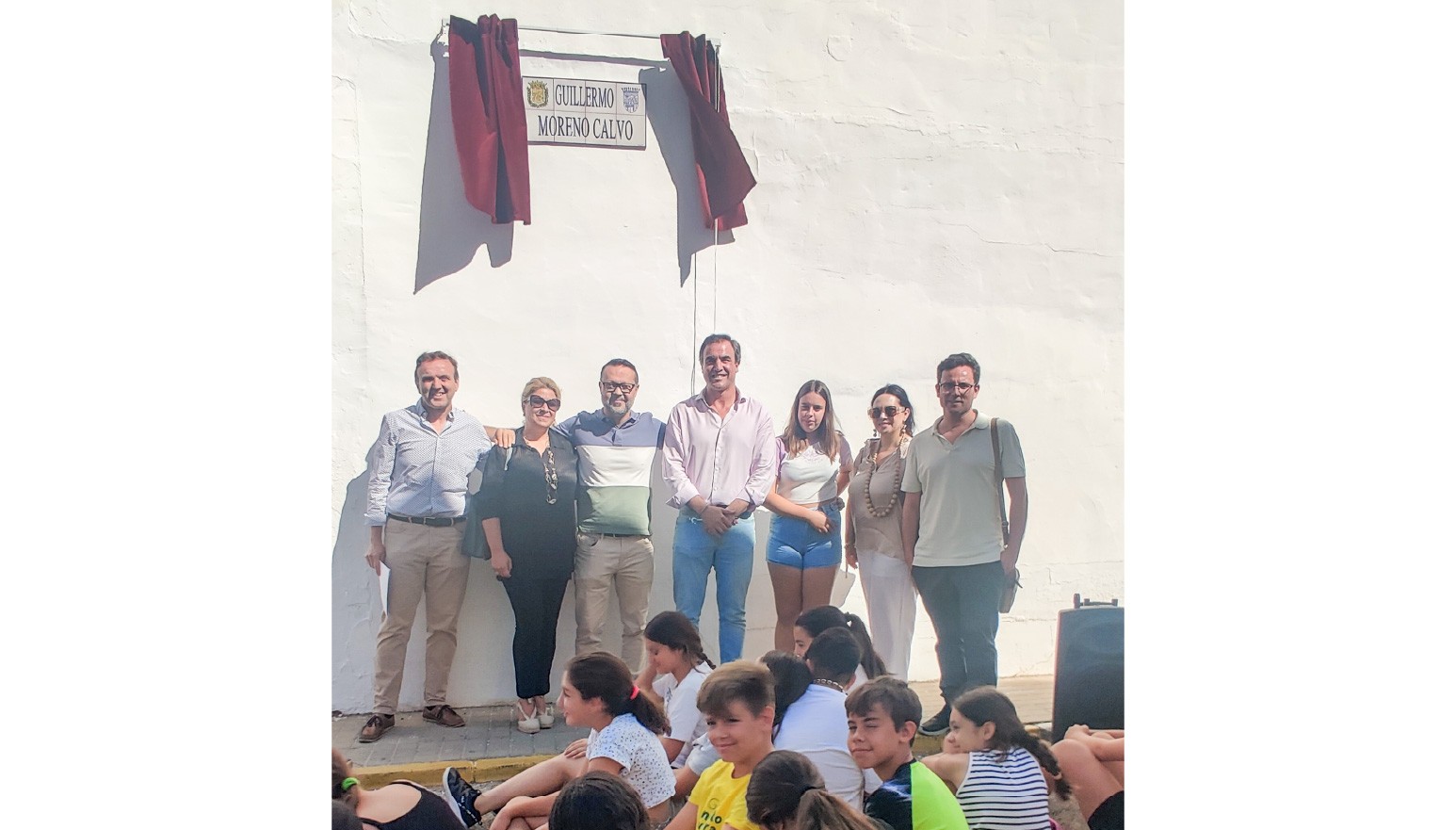 INAUGURACIÓN DE LA NUEVA CALLE GUILLERMO MORENO CALVO