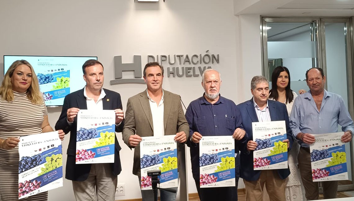 PRESENTACIÓN DE LA XXIII SEMANA DE LA VITICULTURA Y ENOLOGÍA EN EL CONDADO DE HUELVA