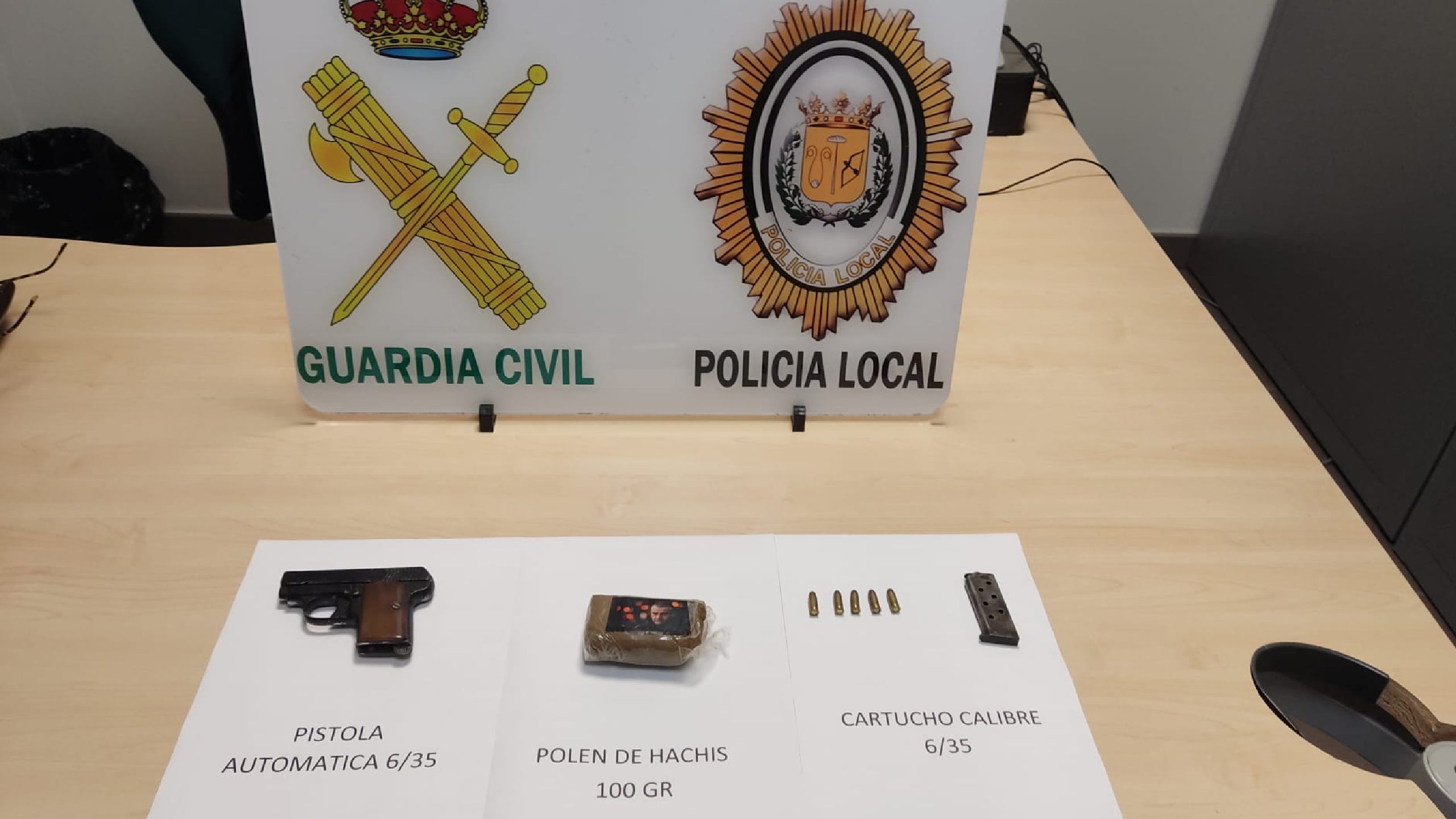 LA POLICÍA LOCAL REALIZA UNA DETENCIÓN POR DELITO CONTRA LA SALUD PÚBLICA