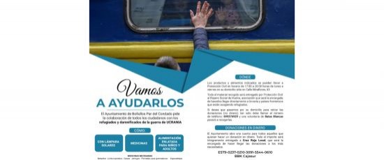 VAMOS A AYUDARLOS – CAMPAÑA DE AYUDA A LOS DAMNIFICADOS POR LA GUERRA DE UCRANIA